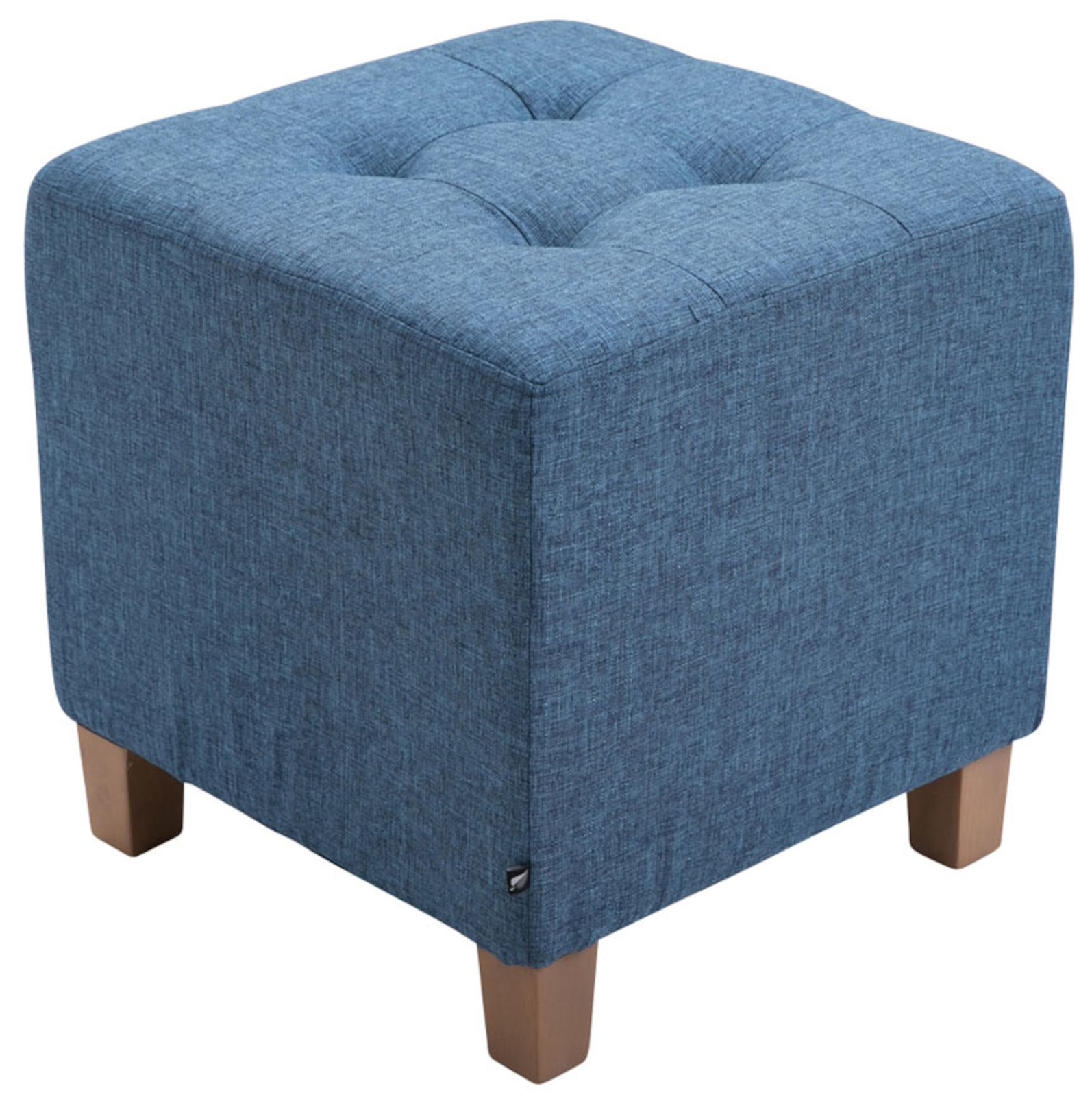 2er Set Sitzhocker Pharao blau