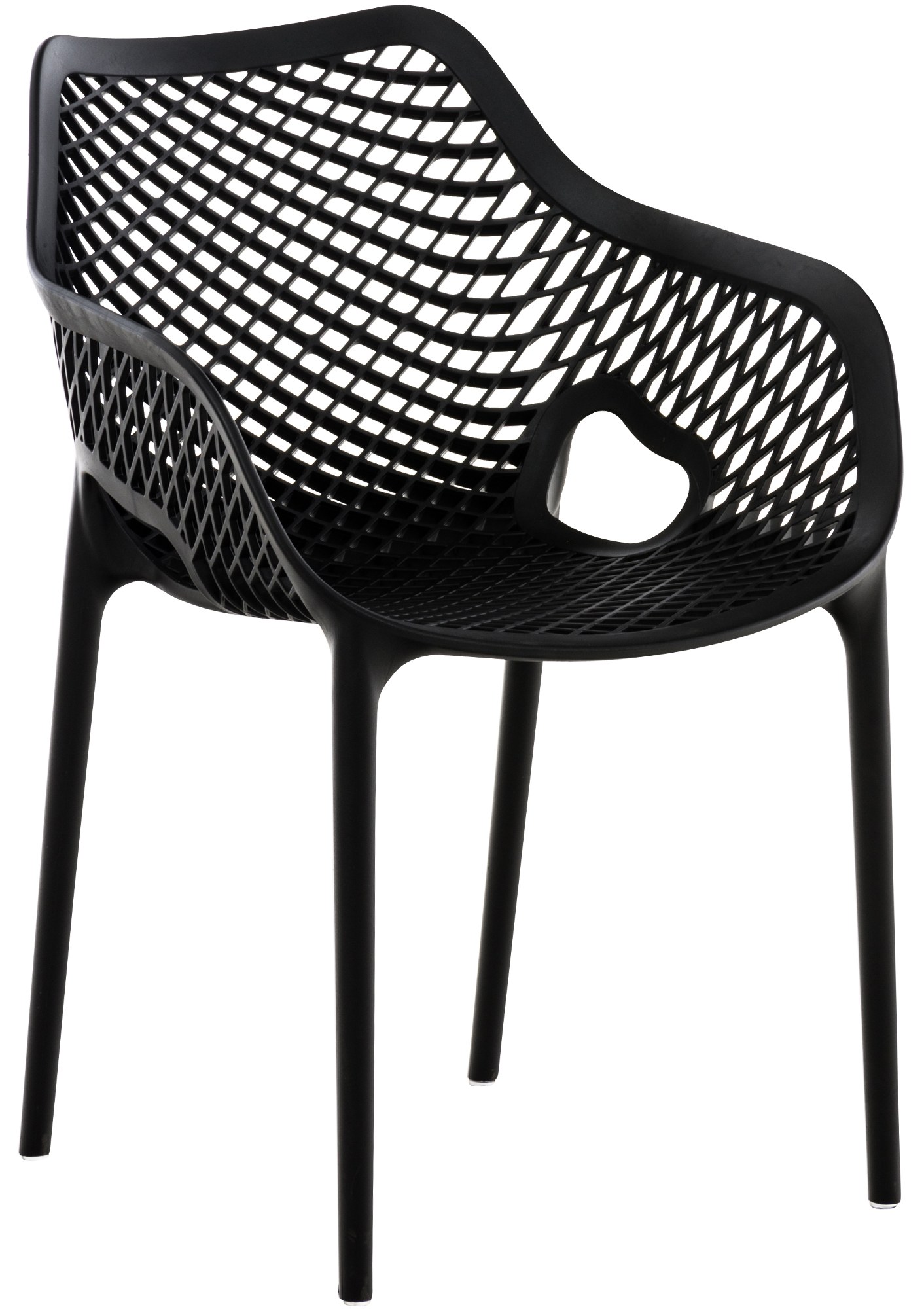 Stapelbarer Stuhl Air XL schwarz