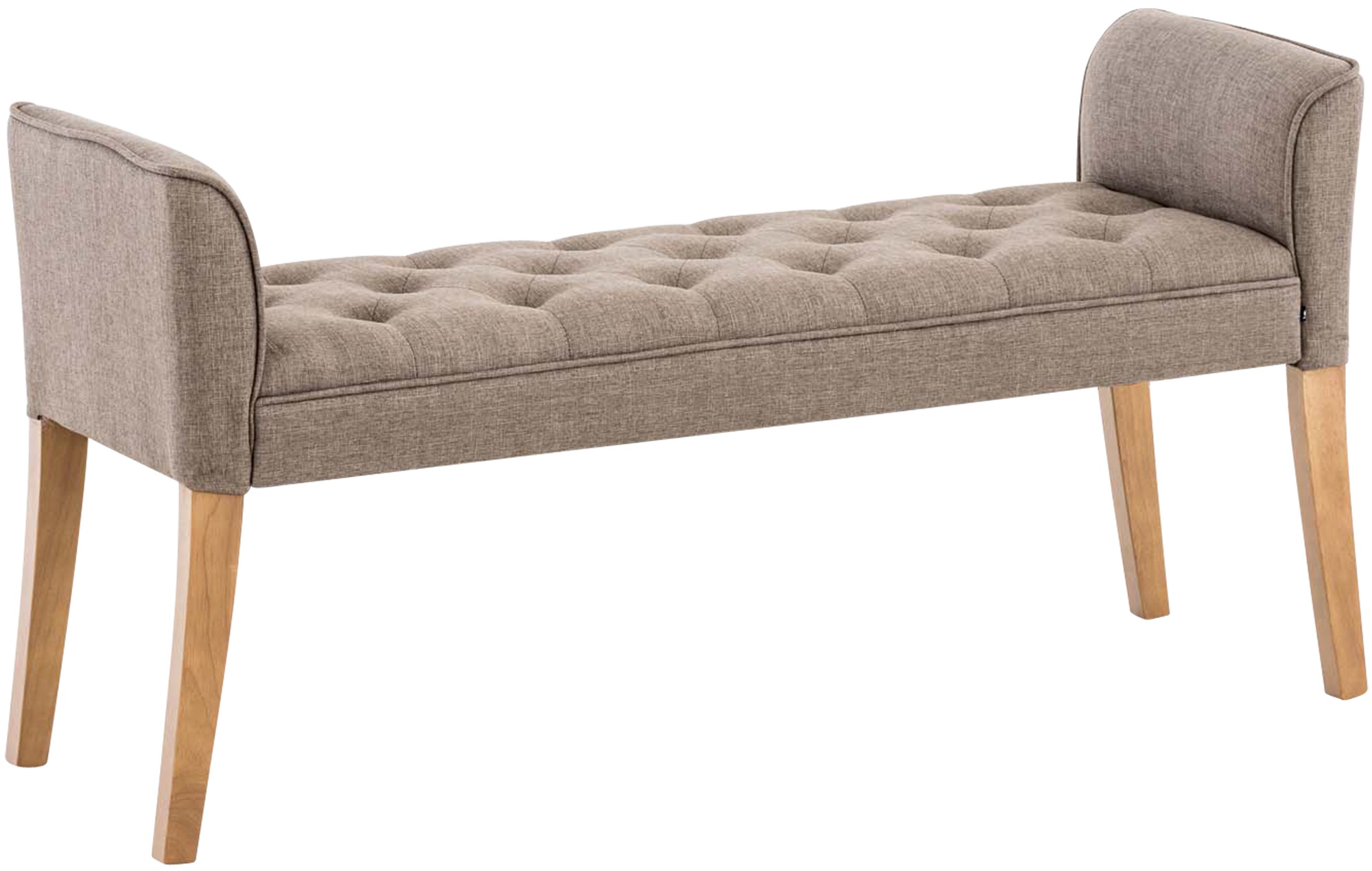 Chaiselongue Cleopatra taupe antik-hell